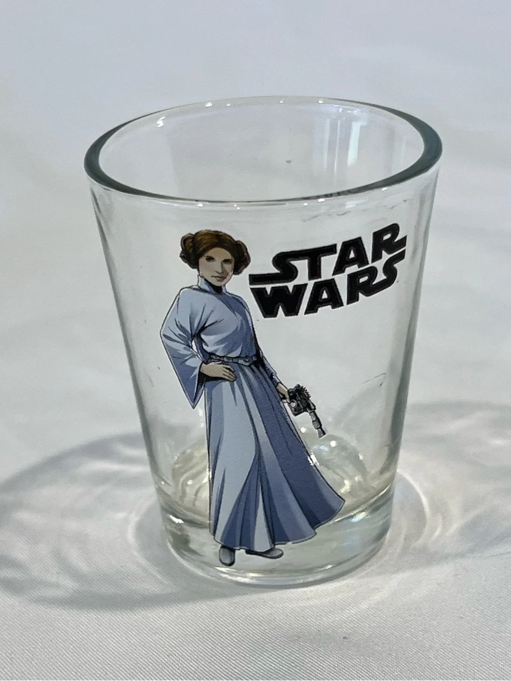 Star Wars 4 Piece Character Shot Glass Set Luke Leia Vader Stormtrooper